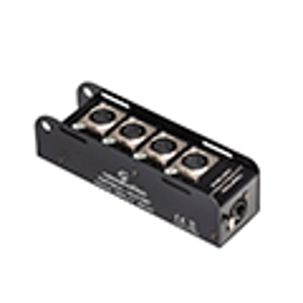 SOUNDSATION Split Box DMX RJ45 con 4 canali multi-core system XLR femmina