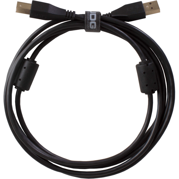 UDG U95002BL - ULTIMATE AUDIO CABLE USB 2.0 A-B BLACK STRAIGHT 2M