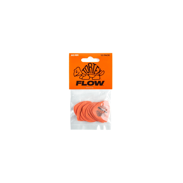 Dunlop 558P060 Tortex Flow Standard .60 mm Player's Pack/12
