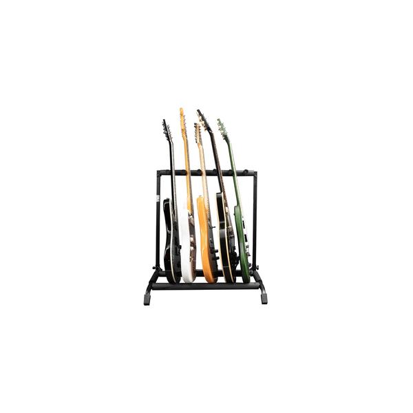 Gator Frameworks RI-GTR-RACK5 Supporto pieghevole per 5 chitarre<br>