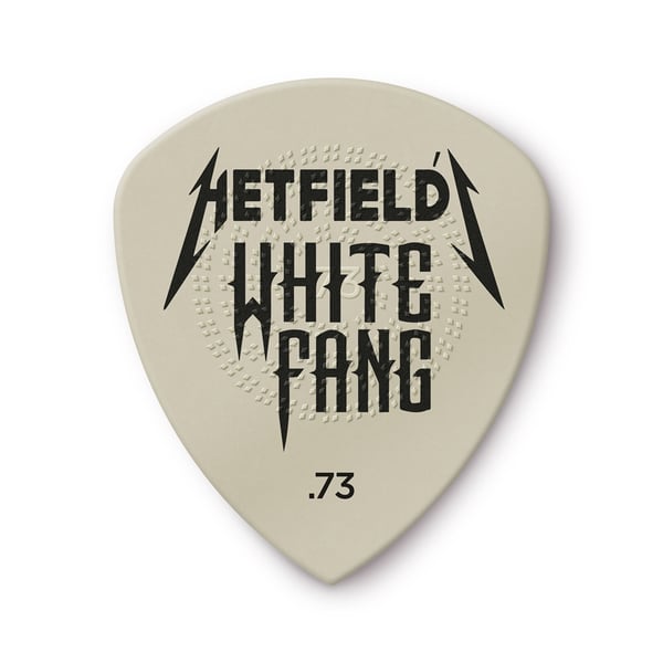 Dunlop PH122P073 Hetfield's White Fang Custom Flow .73 Player's Pack/6