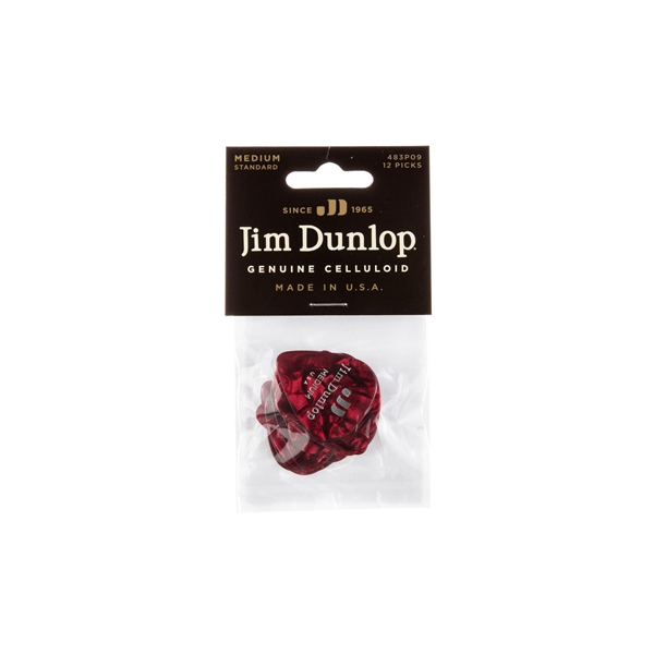 Dunlop 483P#09 Red Perloid - Medium