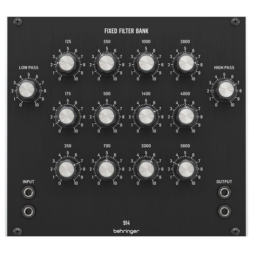 BEHRINGER 914 FIXED FILTER BANK MODULO ANALOGICO FIXED FILTER BANK PER EURORACK