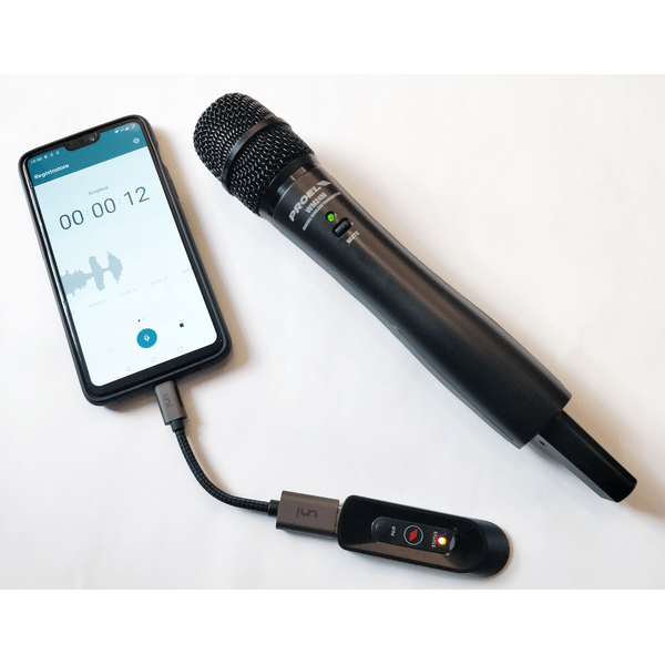 PROEL SOUND 2.4GHZ USB Wireless Handheld Microphone System