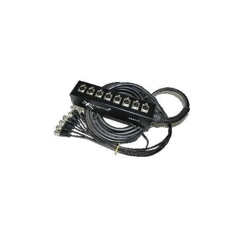 EXTREME SB8I15 STAGEBOX 8 IN 15 MT. STAGEBOX DA PALCO CON 8 INGRESSI XLR FEMMINA / 8 CONNETTORI XLR MASCHIO