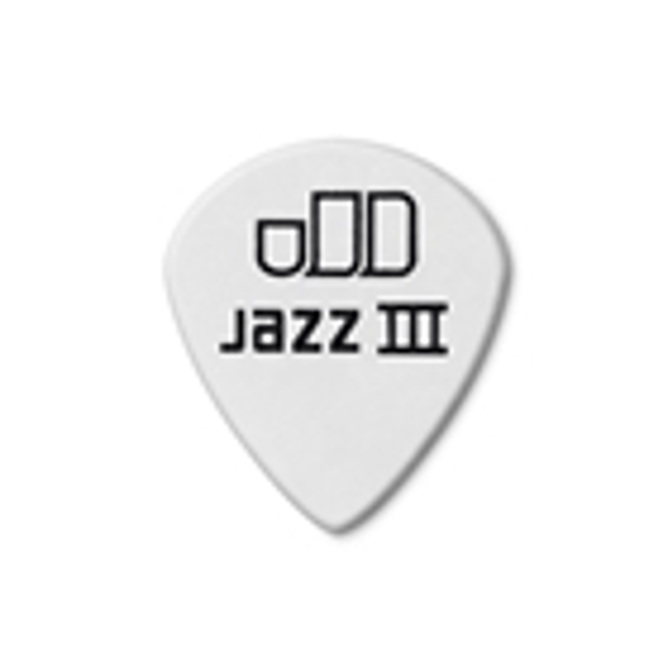 Dunlop 478R1.50 Tortex White Jazz III, 1.5mm
