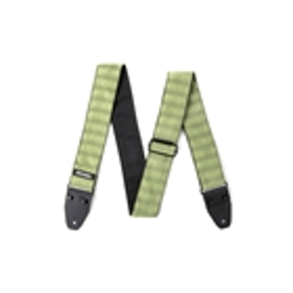 Dunlop D6710 Tracolla Jacquard Hexagon Echo Olive