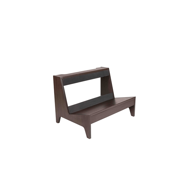 Gator Frameworks GFW-ELITEGTRAMPLG-BRN Stand per amplificatore combo Large in finitura Dark Walnut Brown<br>