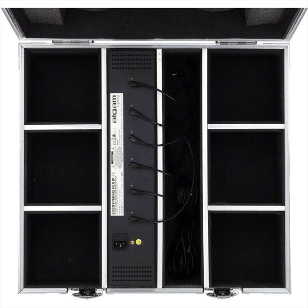Algam Lighting EVENTPAR412-FC Flightcase per 6 EVENTPAR412-HEX-IP