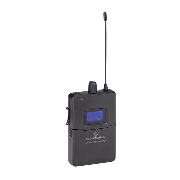 SOUNDSATION Ricevitore supplementare e set di auricolari stereo per sistema In-Ear Monitor WF-U99 INEAR