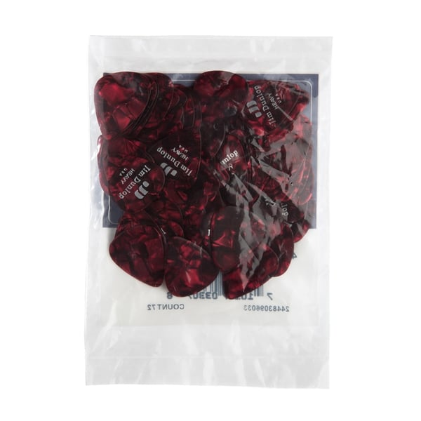 Dunlop 483R#09 Red Perloid - Heavy