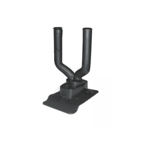 EXTREME GS2-WALL SUPPORTO AD INCASSO DA MURO PER CHITARRA BASSO E UKULELE IN METALLO COLORE NERO