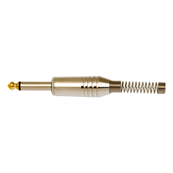 PROEL STAGE Connettore professionale jack mono 6,3 mm - 1/4. Colore: Argento.