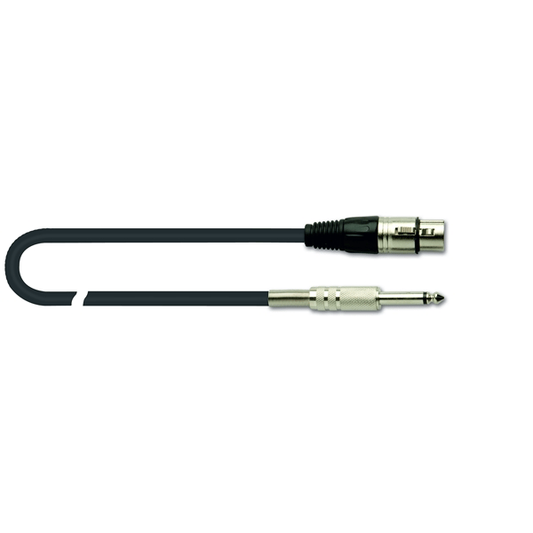Quik Lok MX/777-3 Cavo XLR Femmina/Jack Mono