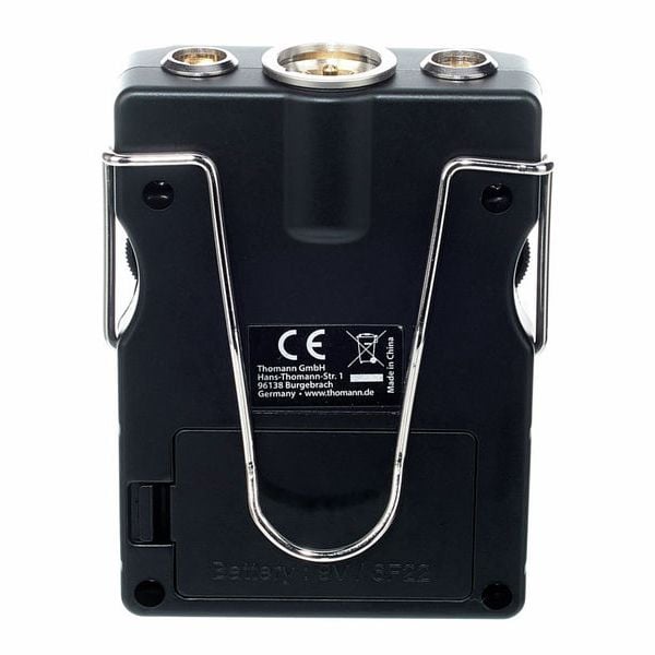 THE T.BONE L-PACK ALIMENTATORE PHANTOM 9 VOLT A BATTERIA PER 2 MICROFONI TQG MINI XLR 3 POLI