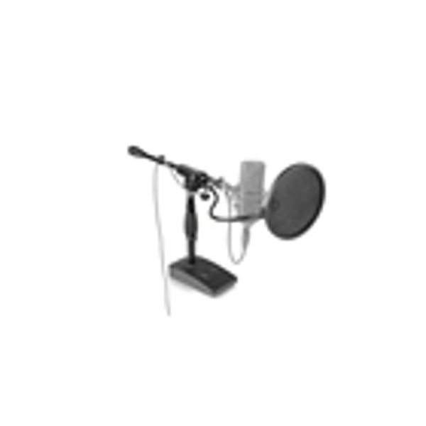 Gator Frameworks GFW-MIC-0821 Supporto microfonico per grancassa e amplificatore con braccio da 40,6 cm e base compatta<br>