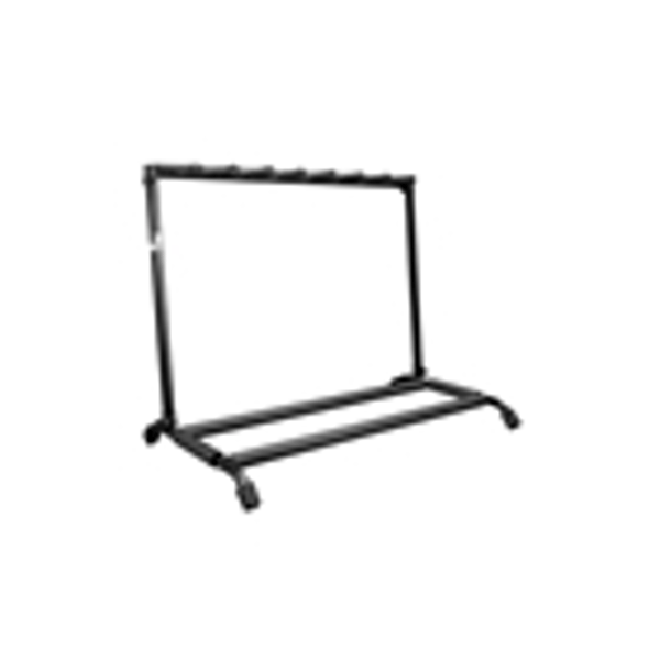Gator Frameworks RI-GTR-RACK7 Supporto pieghevole per 7 chitarre<br>
