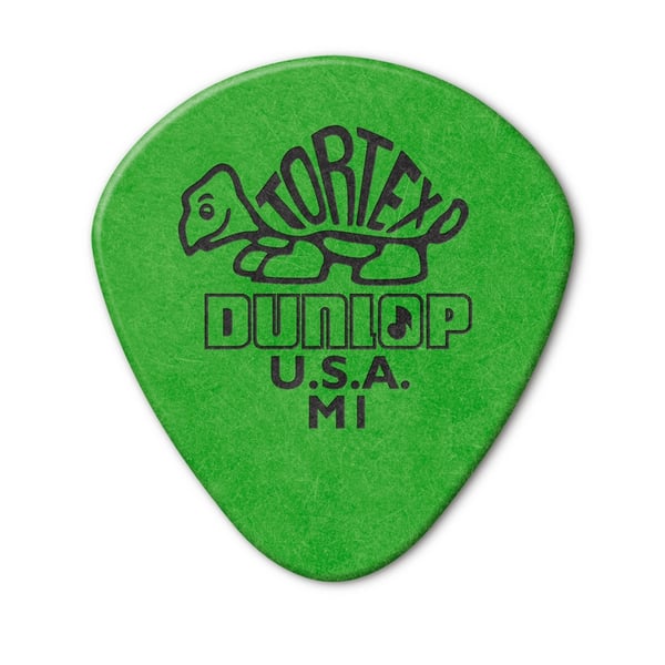 Dunlop 472R Tortex Jazz Green M1