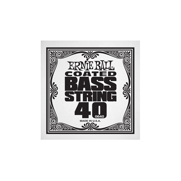 Ernie Ball 0640 Coated Nickel Wound Bass .040