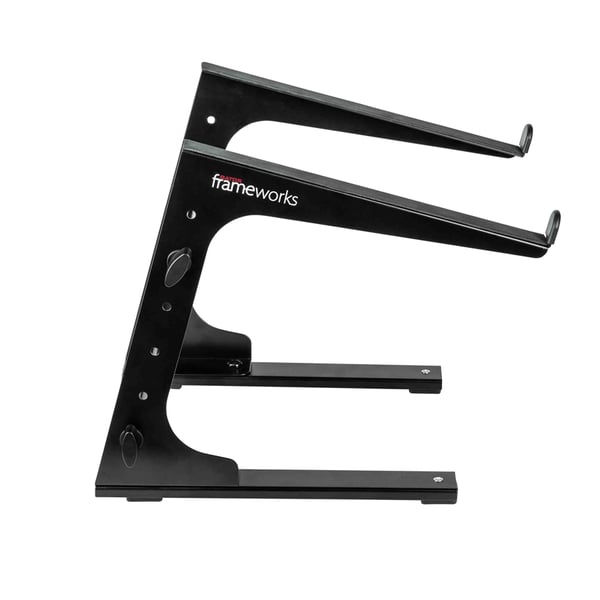 Gator Frameworks GFWLAPTOP1000 Supporto desktop pieghevole salvaspazio per laptop