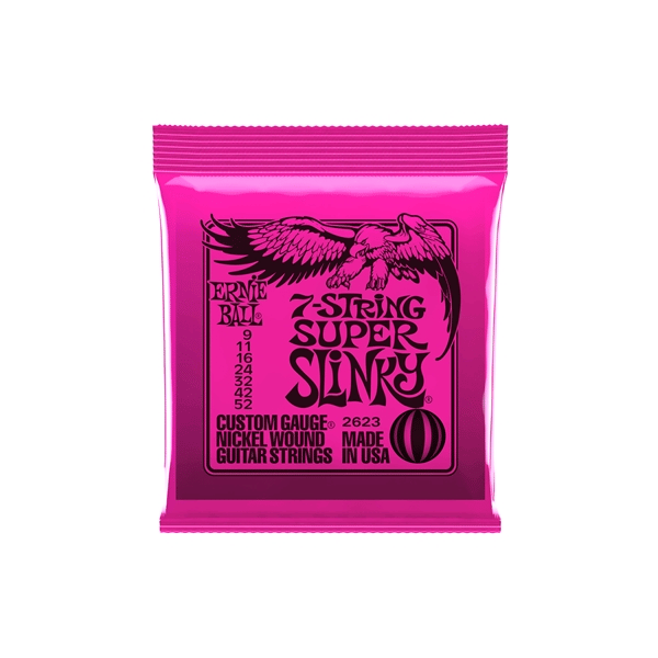 Ernie Ball 2623 Nickel Wound Super Slinky 9-52