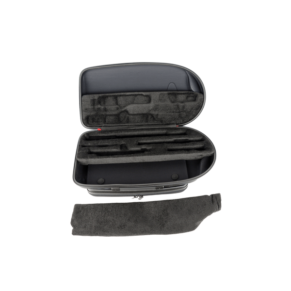 BAM ITALIA 4010S CUSTODIA SOFTPACK PER FLAUTO (PIEDE AL DO) OTTAVINO E LEGGIO - BLACK