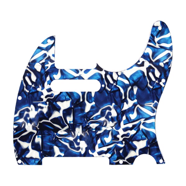 D'ANDREA Mascherina Tele Blue Swirl Pearl