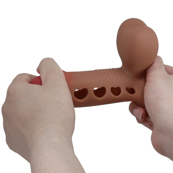 PRETTY LOVE - TYRONN PENIS SLEEVE WITH AIRBAG