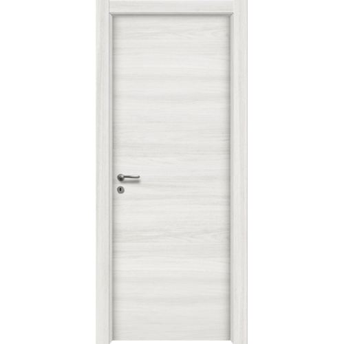 PORTA BATTENTE REVERSIBILE IN MDF BIANCA