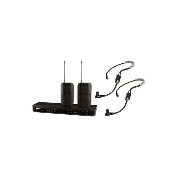 Shure BLX188E-SM35 Sistema wireless BLX88E, 2x BLX1, 2x SM35-TQG. (M17)
