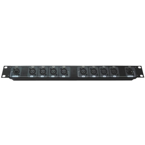 EXTREME PSS-005 STAGEBOX EXTENDER AUDIO - DMX UNA UNITA' RACK SU 2 x RJ45 CON 8 CONNETTORI XLR FEMMINA