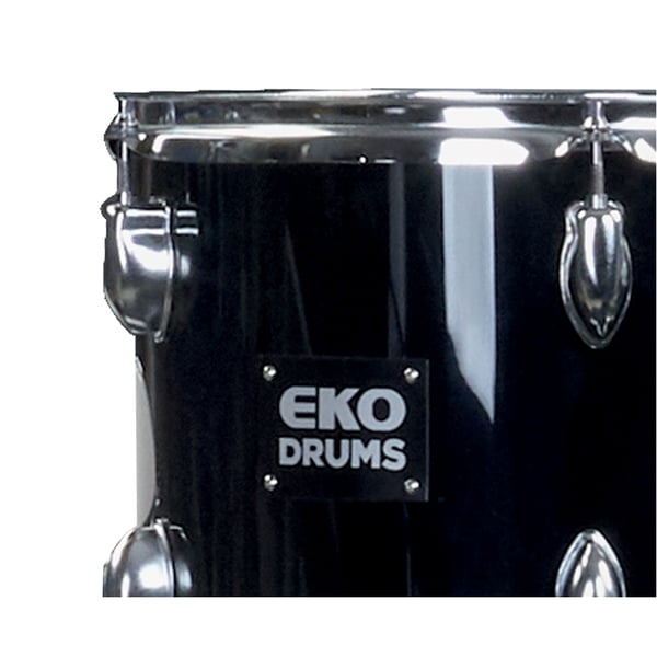 Eko Drums ED-200 Drum kit Black - 5 pezzi