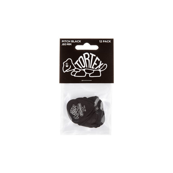 Dunlop 488P Pitch Black Standard .60