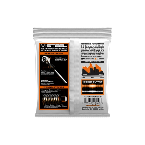 Ernie Ball 2922 M-Steel Hybrid Slinky 9-46
