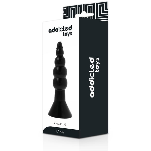 ADDICTED TOYS - ANALPLUG 17CM SCHWARZ