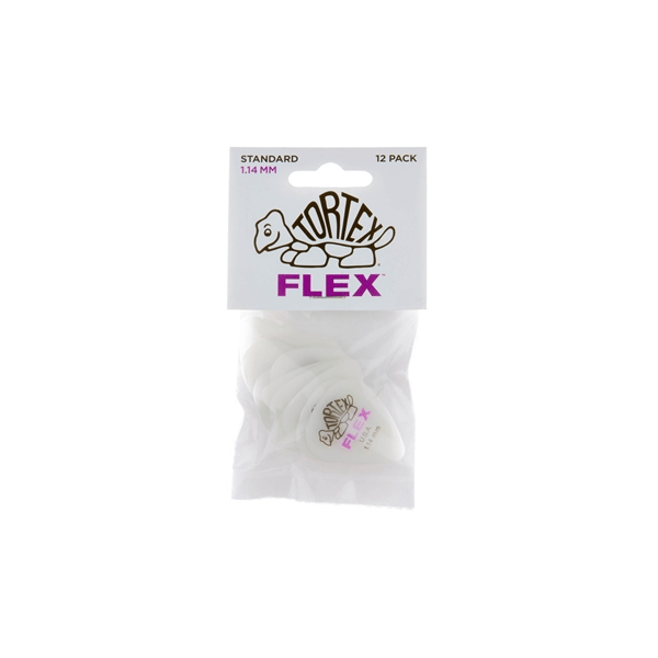 Dunlop 428P1.14 Tortex Flex Standard 1.14 mm Pack/12