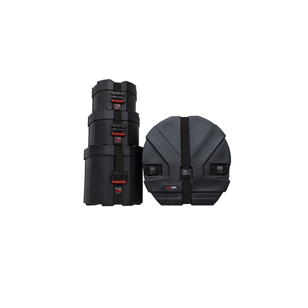 Gator Cases GPCJZFUSIONPACK Custodie set Batteria Jazz Fusion
