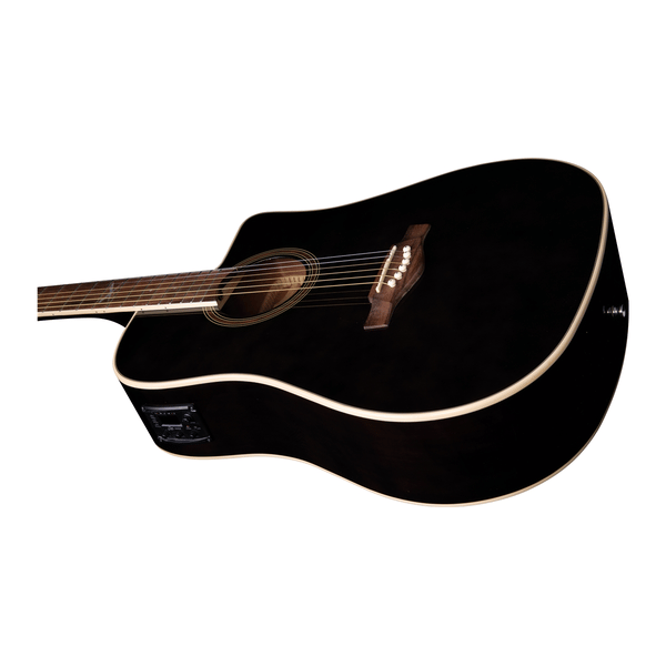Eko Guitars NXT D100ce See Through Black