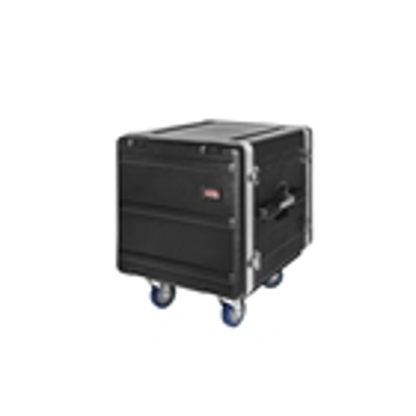 Gator Cases GRC-BASE-10 Custodia da 10U Console Rack con rotelle