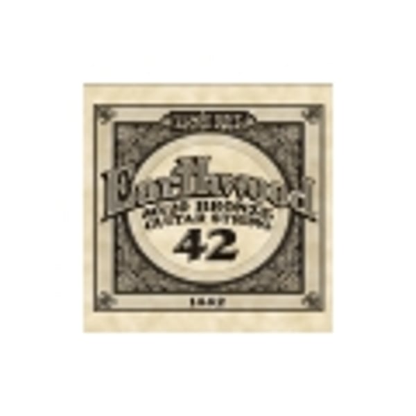 ERNIE BALL .042 Earthwood Acoustic 80/20 Bronze - 6 Pack