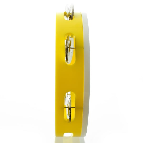 ANGEL Tamburello con sonagli in PVC con pelle sintetica, Medium size