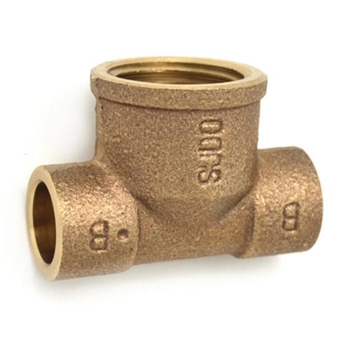 FRABO Tee bronzo  f.  a saldare