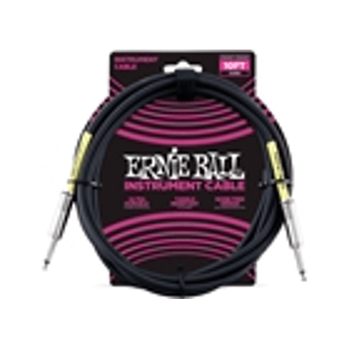 Ernie Ball Cavo PVC Nero 3 m 6048