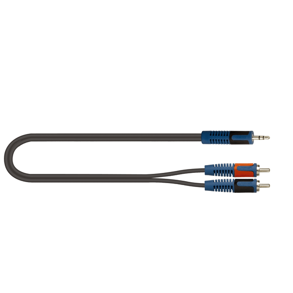 Quik Lok RKSA/150-1 Minijack Stereo/2 RCA Maschio