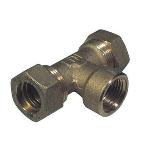 Raccordo a tee  o-ring femmina tiemme