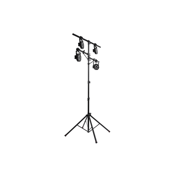 Gator Frameworks GFW-LIGHT-LS2000 Supporto per luci stile albero con base a quattro gambe<br>