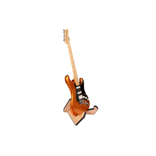Gator Frameworks GFW-ELITEGTRXSTD-MPL Supporto X per chitarra in finitura naturale opaca Maple<br>