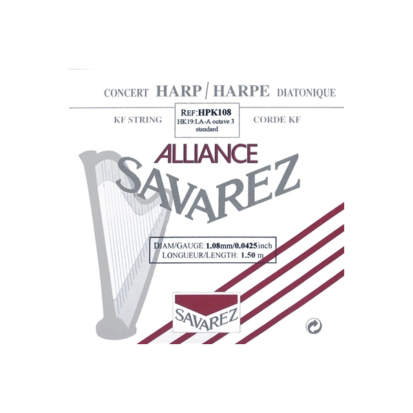 Savarez HPK108 Ottava 3, Nota LA (1.08 mm)