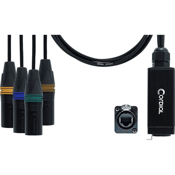 Cordial CDX 0.7 MN 3 QUAD-DMX