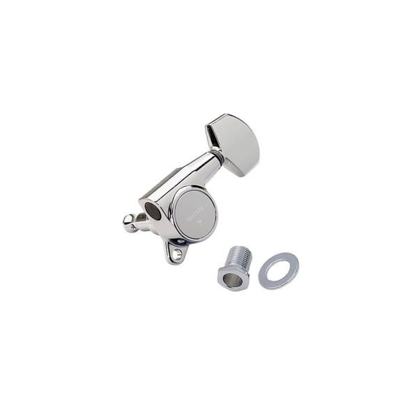 GOTOH Meccaniche per Chitarra Elettrica, L6, Serie Magnum Lock, Cromata